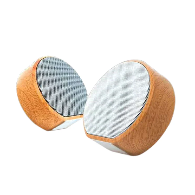 VCAN 2021 Hot Selling Fashion Design Home Decoration A60 Wooden Bluetooth Speaker