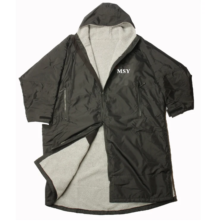 Водонепроницаемый сменный халат, ветрозащитный халат для плавания, подходящий для пляжа и серфинга, сменный Халат