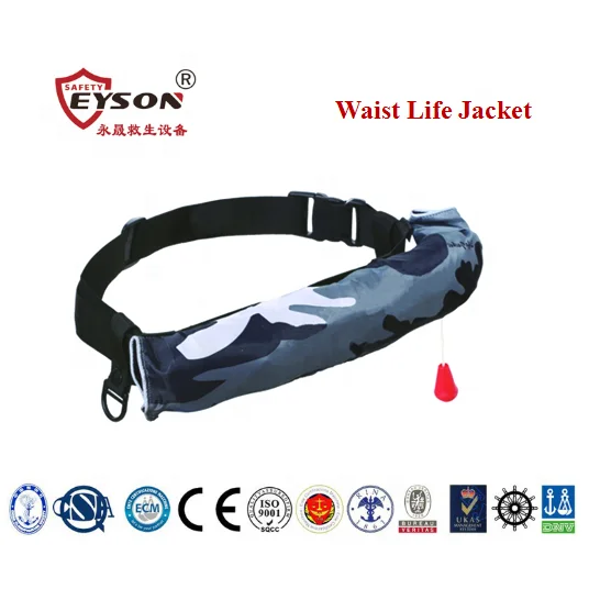 Eyson Wholesale Waist Inflatable Life Jacket for Adult