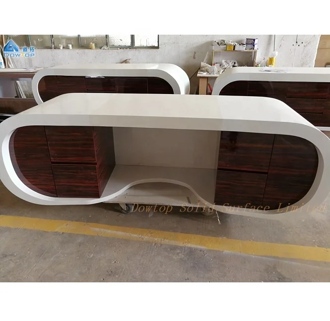 modern simple design white office furniture latest office table designs with luxury executive CEO Desk