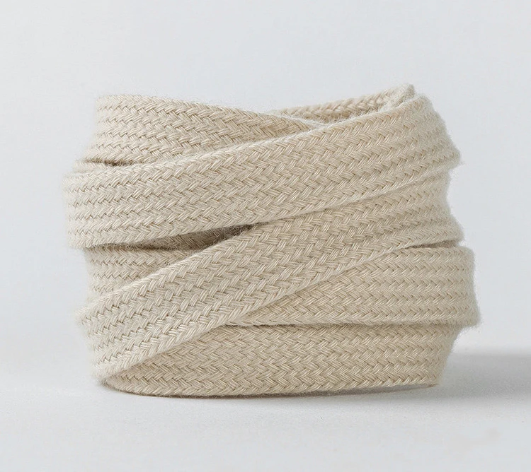 
Chinber 100% Cotton Flat Shoelace For Canvas Sneakers Sport Shoes 