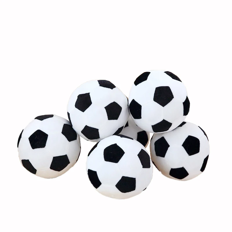 High Quality Stuffed Soccer Doll Custom Plush Football Toy Plush Football Pillow Baby Soft Soccer Ball Shape Toy