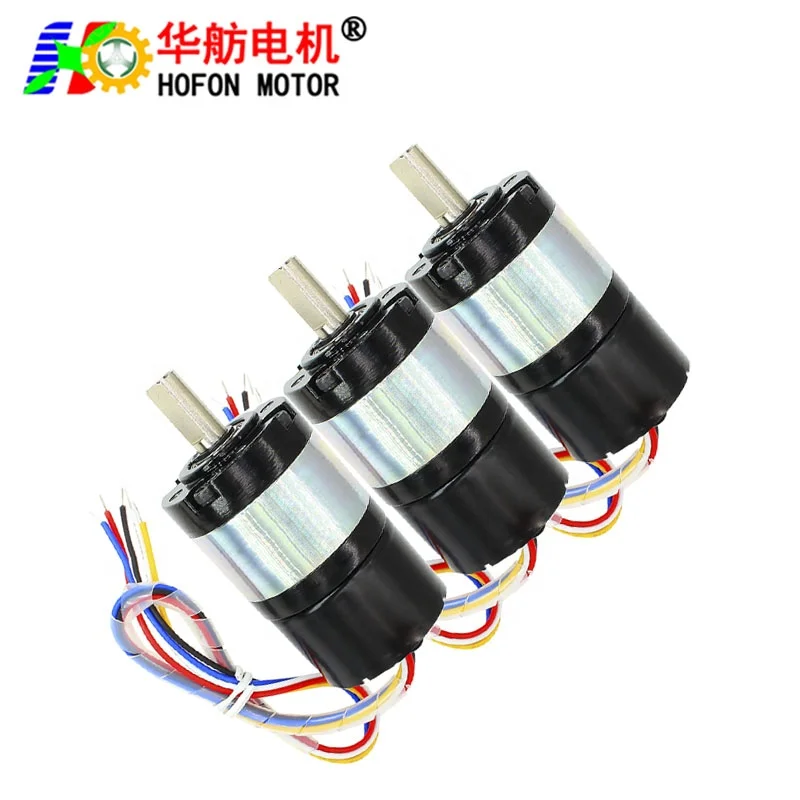Hofon Motor 36mm PG36-3525BL 12V 24V DC Brushless Planetary 12 volt geared motor high torque permanent magnet fan dc motor