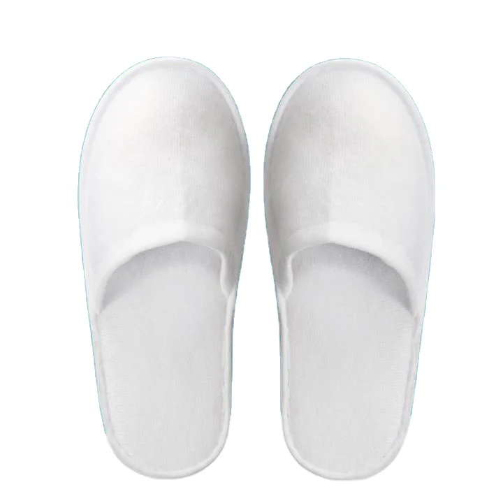 Cheap wholesale spa slipper custom logo disposable hotel slipper for women