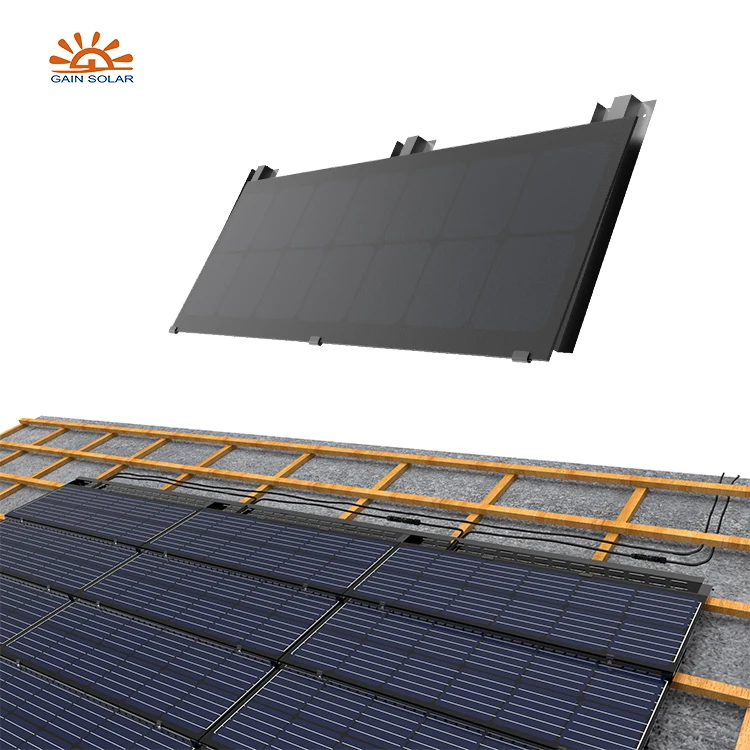 Home Use Tile Roof Solar Panel Installation On Tile Roof Tile Roof Bipv Solar Shingles
