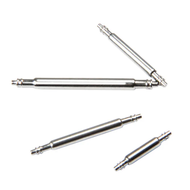 Spring strap 316L double support stainless steel buckle with replaceable 2.0MM raw ear pins