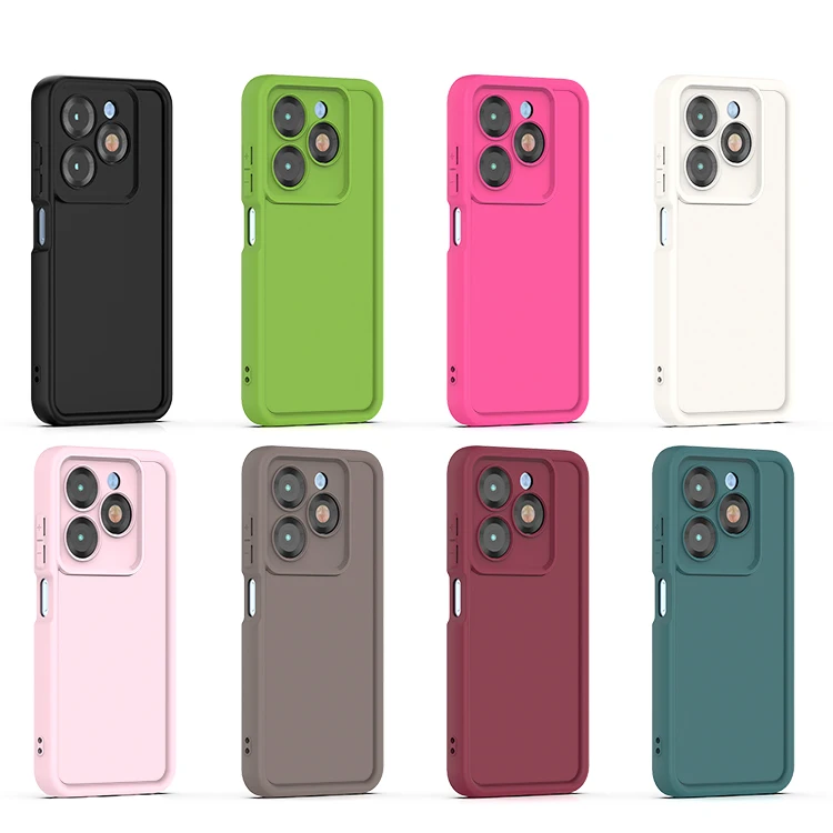 New popular silky touch soft gel rubber tpu camera shockproof protective phone cases that fit for Samsung Galaxy A56 case custom