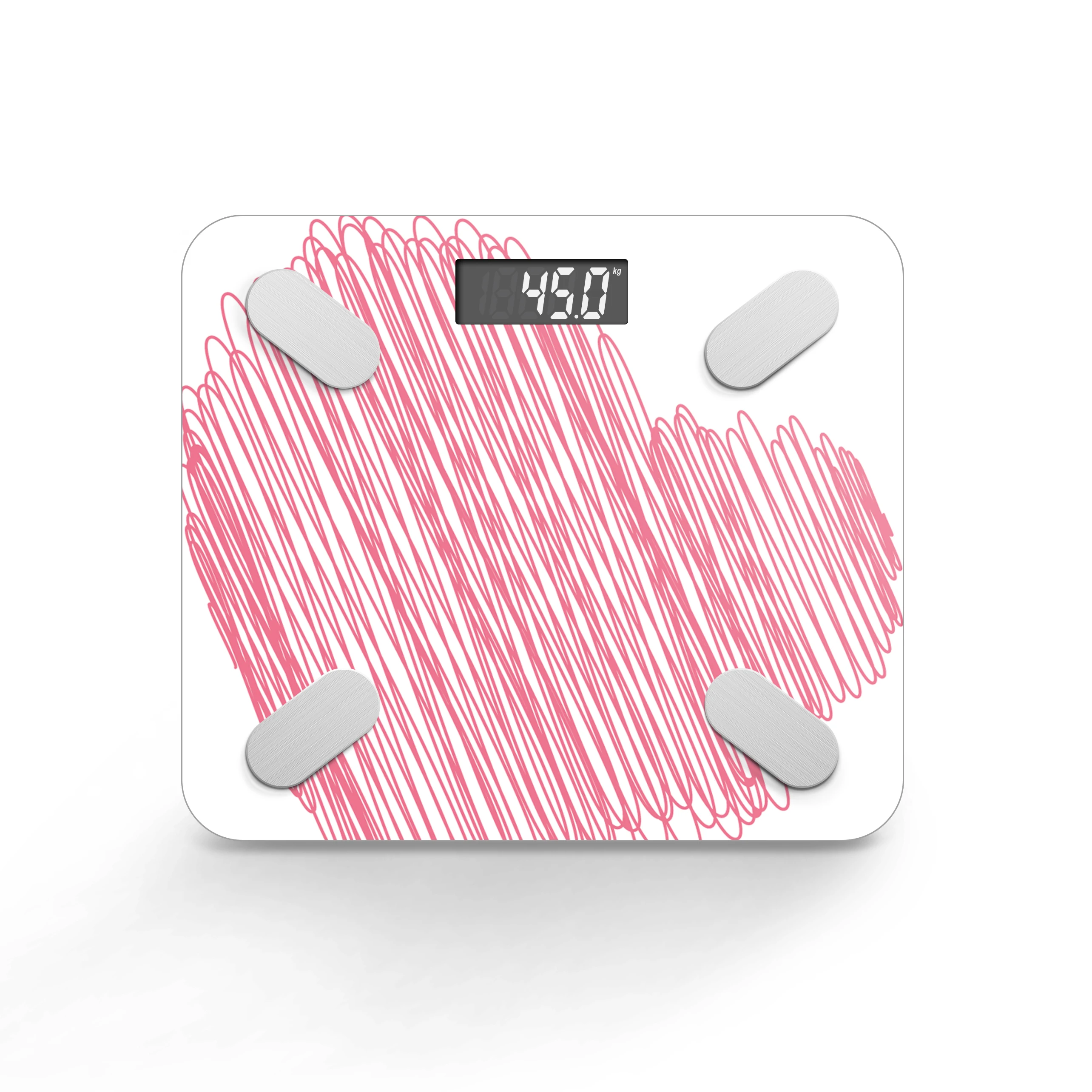 202 household healthy modern weight scale body fat analyzer accuracy bathroom weighing scale with CE ROHS