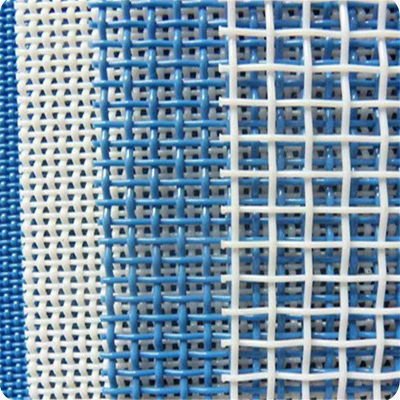 Acid and alkali resistant polyester square hole mesh belt with edge banding for dryer New style spunbonded meltblown spunlace no