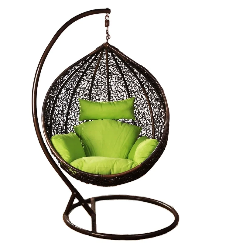 Outdoor hanging Swing Leisure Wicker Patio Swing Rattan Chair