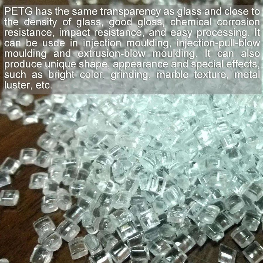 
200ml Cosmetic Plastic Packaging Wide Mouth Cream PETG Jars 