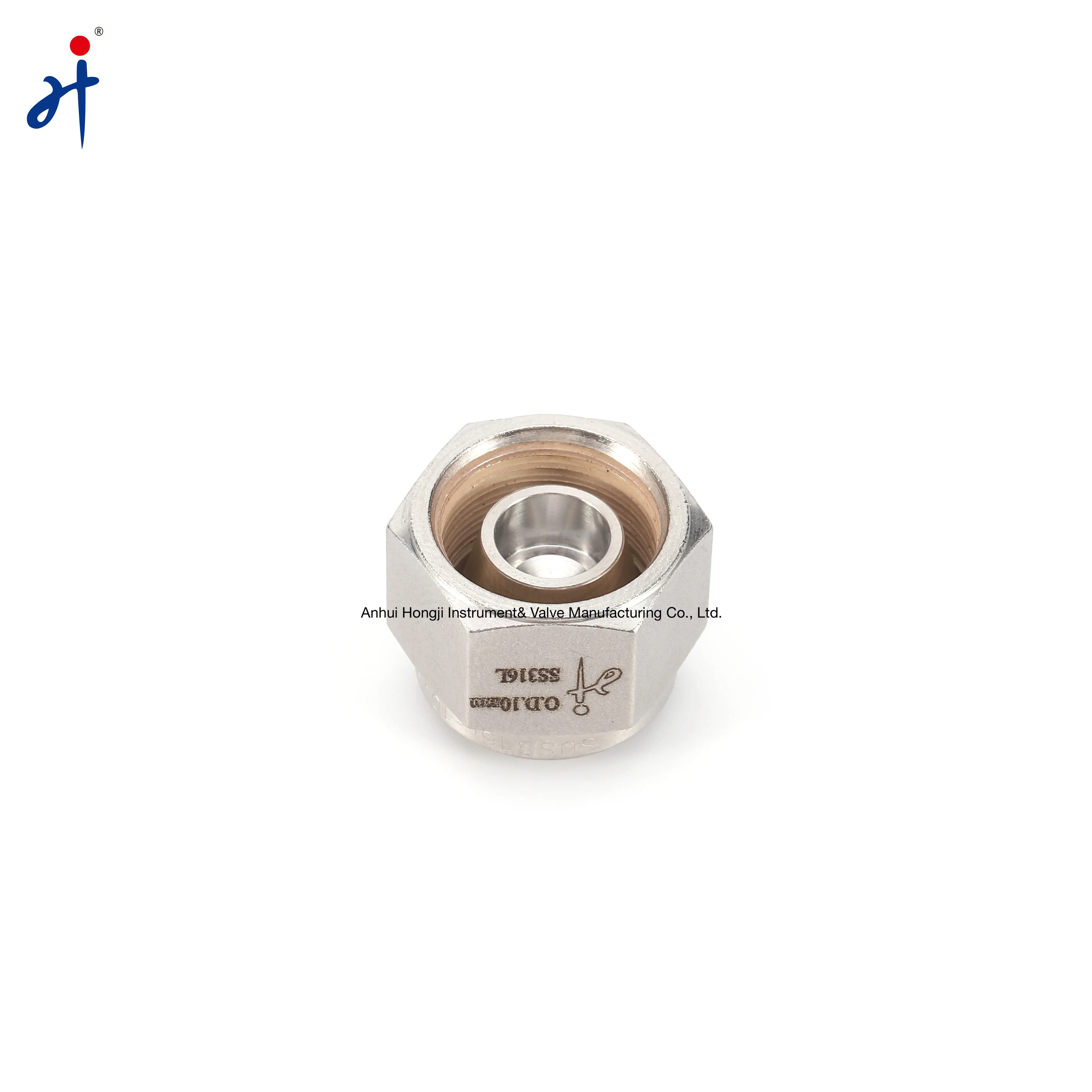 Stainless Steel Tube Fitting SS316 Corrosion Resistant Pipe Hex Thread Plug
