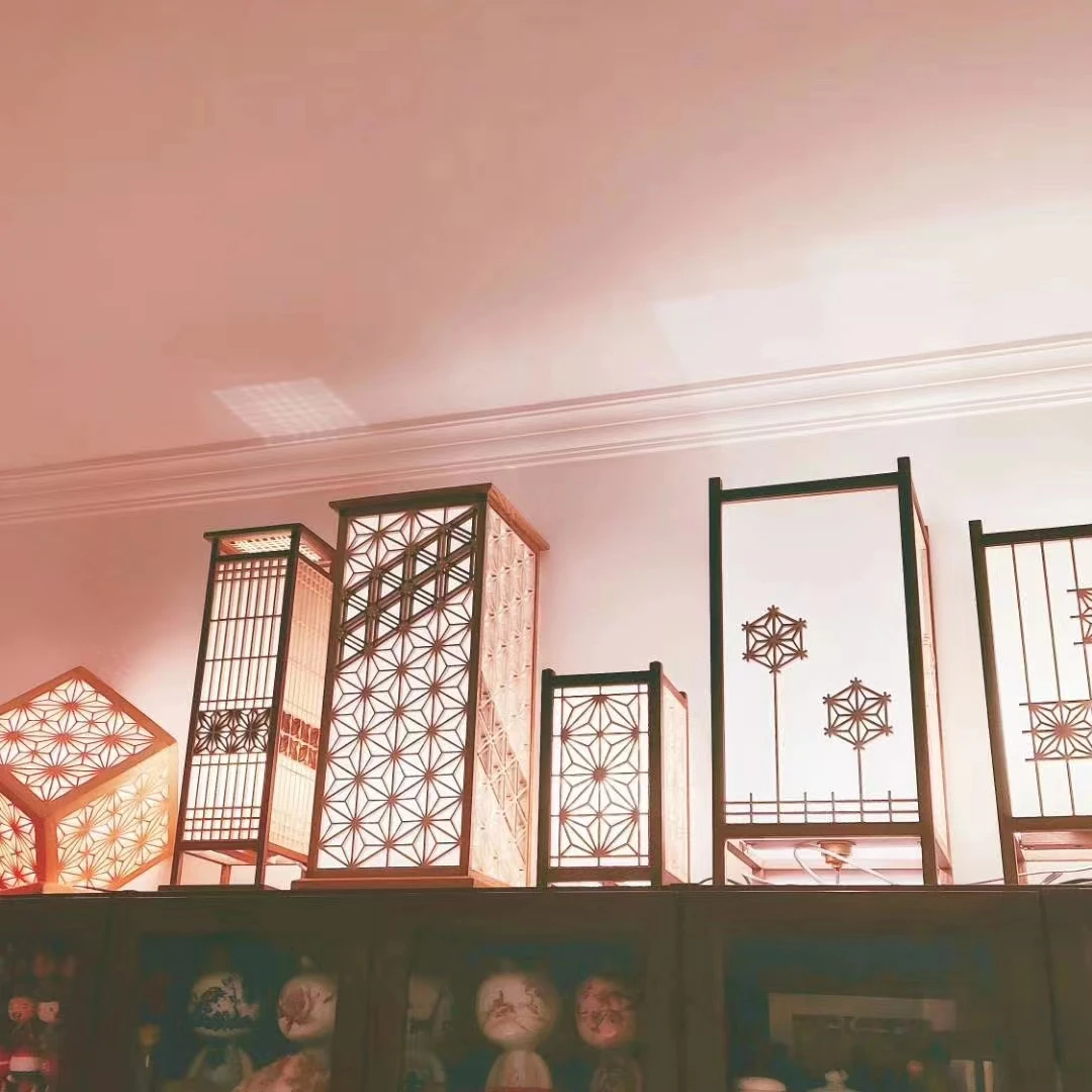 japanese craft lamp