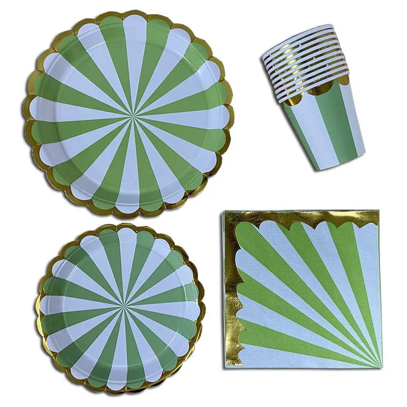 High Quality Disposable Watermelon-themed Birthday Party Tableware Sets are Suitable for a Wide Range of People