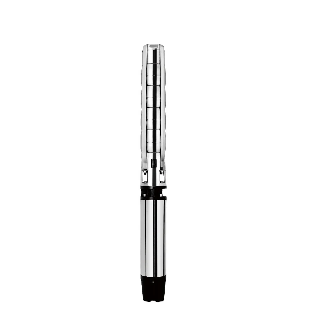 italian wholesale good quality  6 inch 3 phase 5.5hp 7.5hp 10 hp high flow deep well submersible pump price