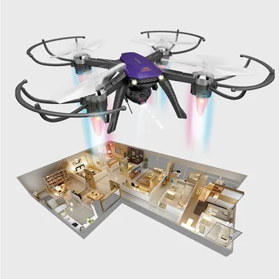 
Gesture Induction 3D Flip WiFi Camera 2.4G RC Quadcopter With Light Brushless Motor Quadcopter 