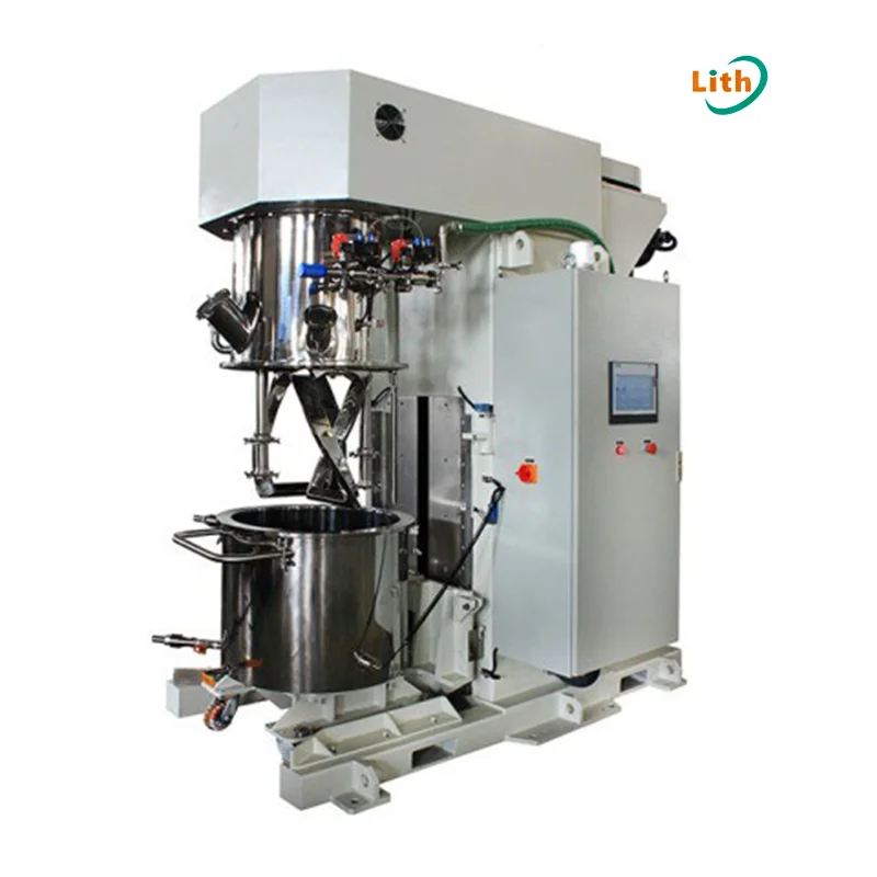 100L Mixing Machine Planetary Dispersion Vacuum Mixer Equipment for Supercapacitor Battery Electrode Slurry Production