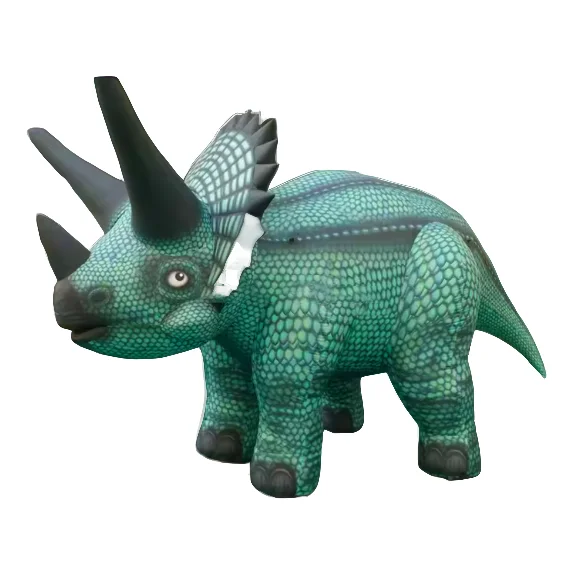 Inflatable Triceratops Large Dinosaur Toy Inflatable Zenith Dragon Parade Decorations Pterosaur For Advertising Display