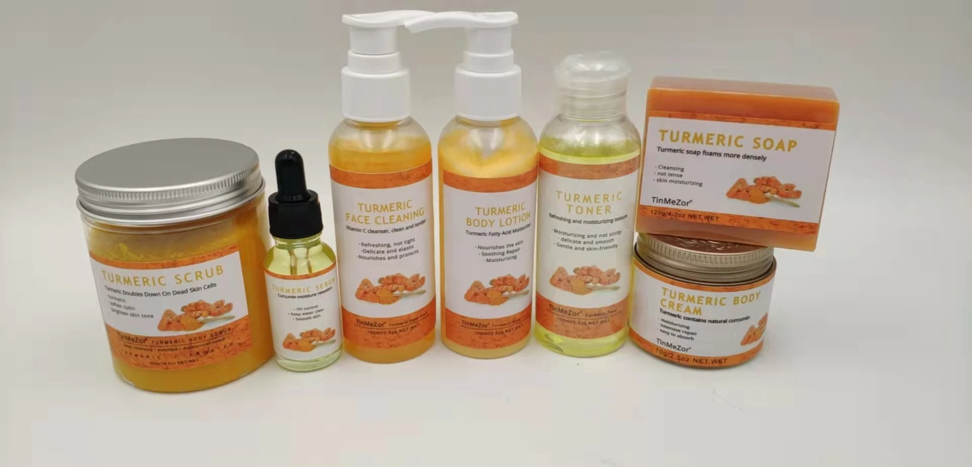 The New Listing Beauty Womens Rebranding Organic Men Skin Care Turmeric Set