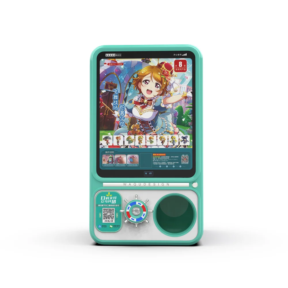 Игрушечный автомат Gachapon с монетами и жетонами
