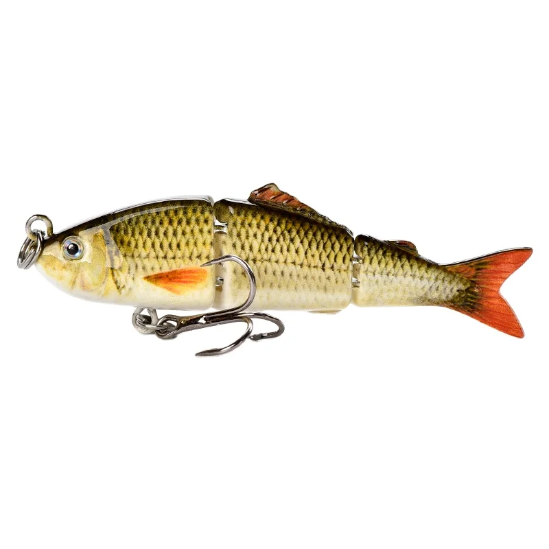 Lureking Wholesale Good Quality Hard Plastic Fishing Lure Z03A 4.5g 65mm Small 3section Wired Connection Jointed Swim Bait
