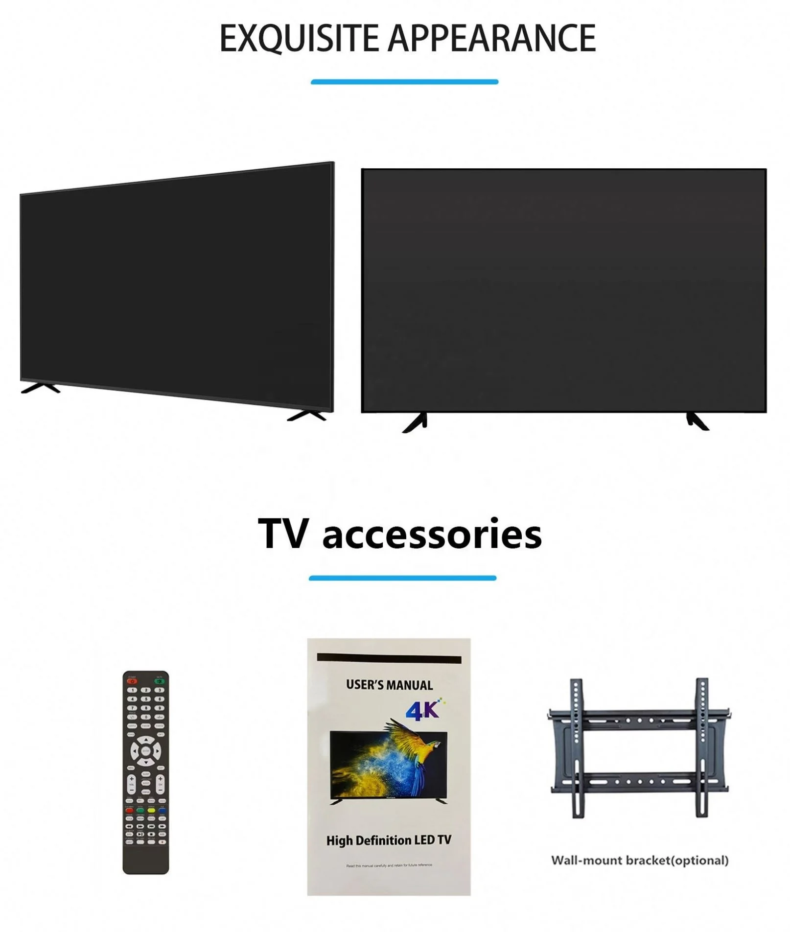 Best Price Wifi Tv 4K Television Uhd Led Smart For Home Product