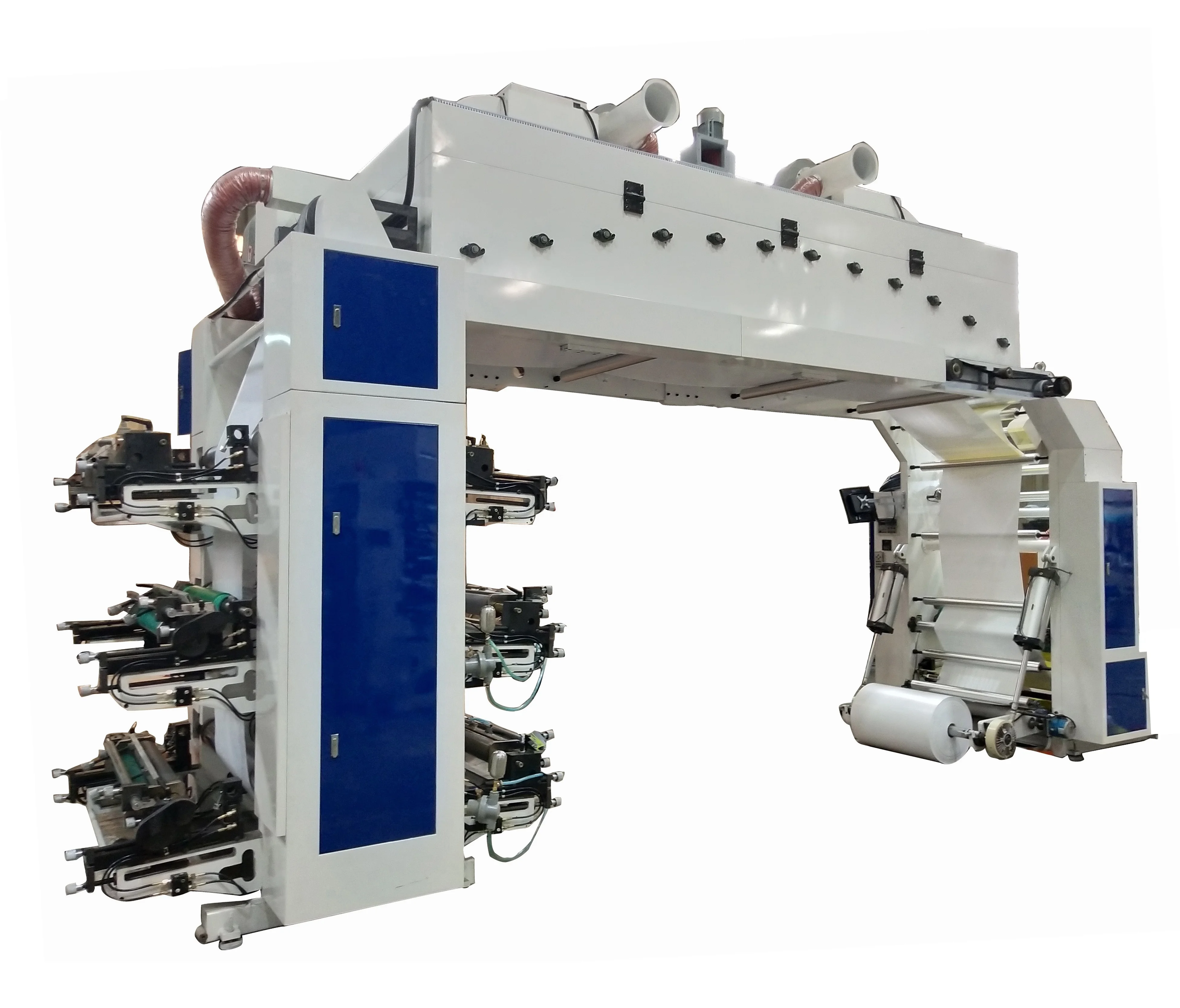 61000 Six colors plastic bag flexo printing machine