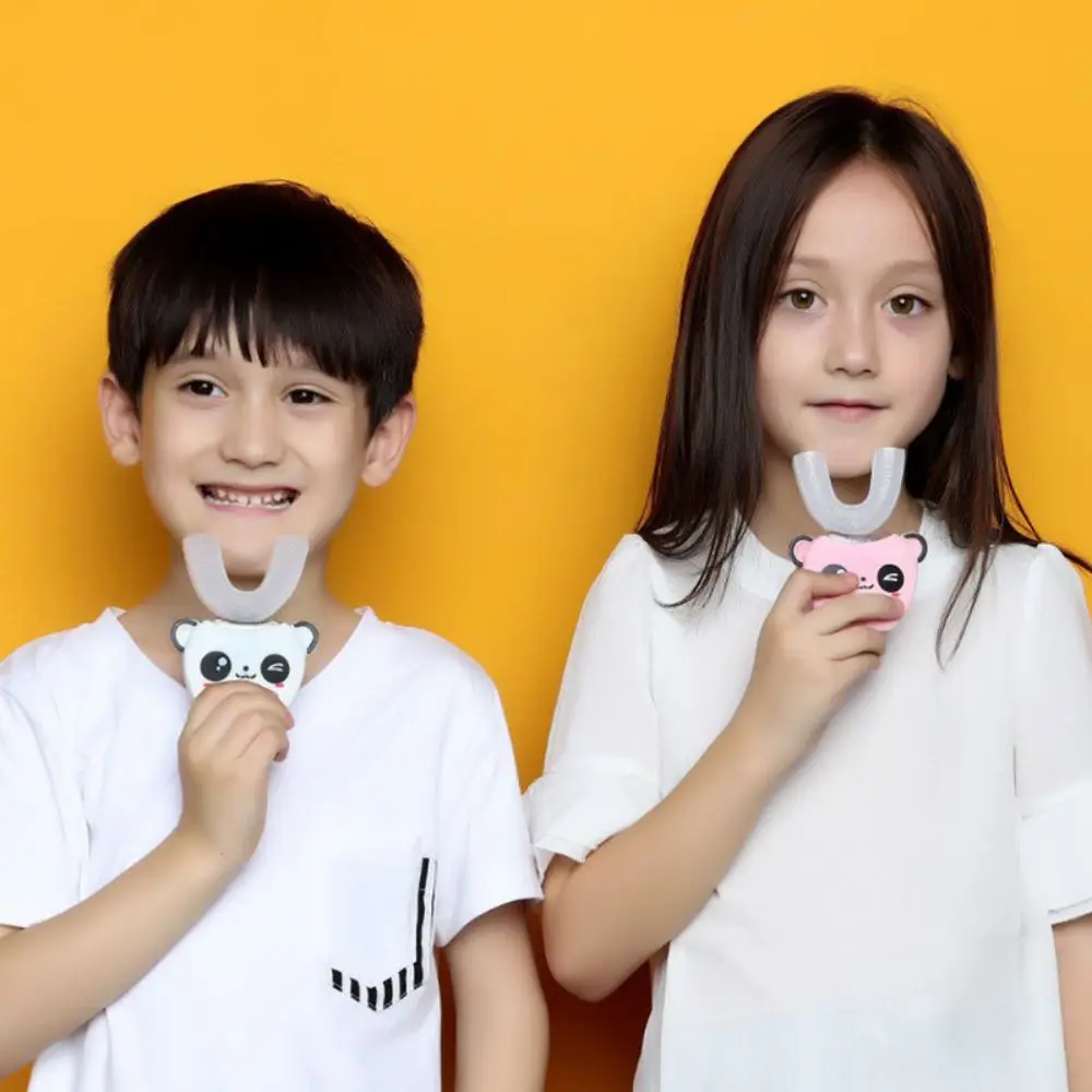 Factory Wholesale Smart U Shape 360 Degree Sonic Children Electric Toothbrush
