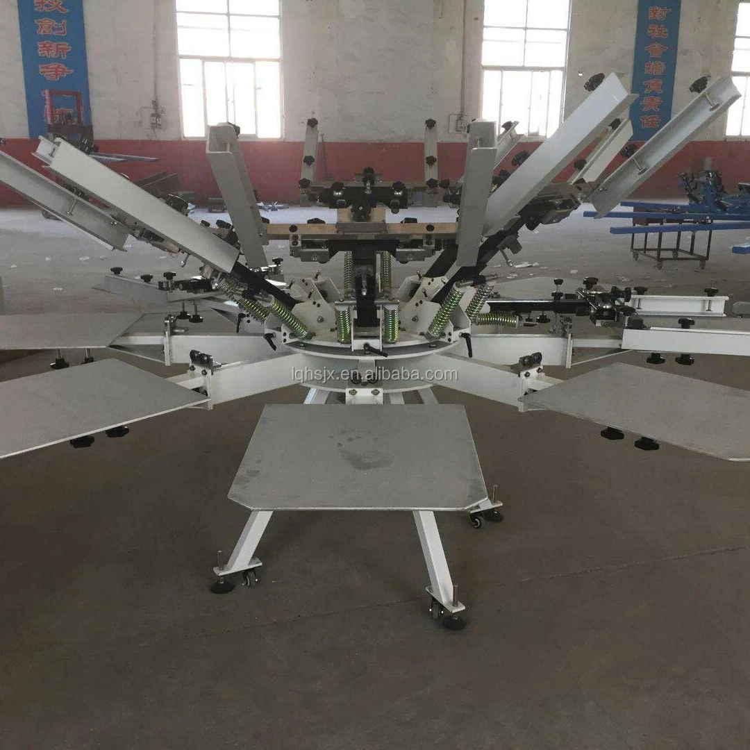 Hot sale multi color t shirts manual silk screen printing equipment with CE Certificate