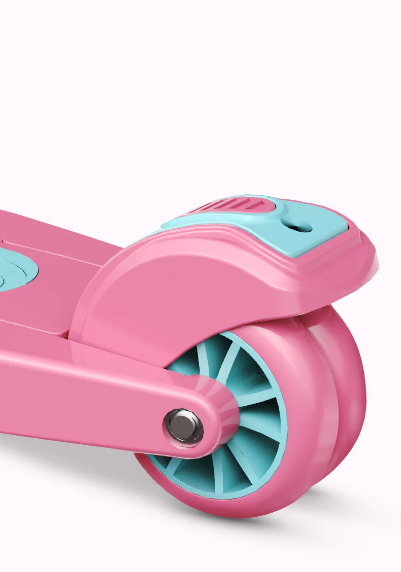 Folding children scooter three wheel kickboard scooter with pedal kids scooters for sale