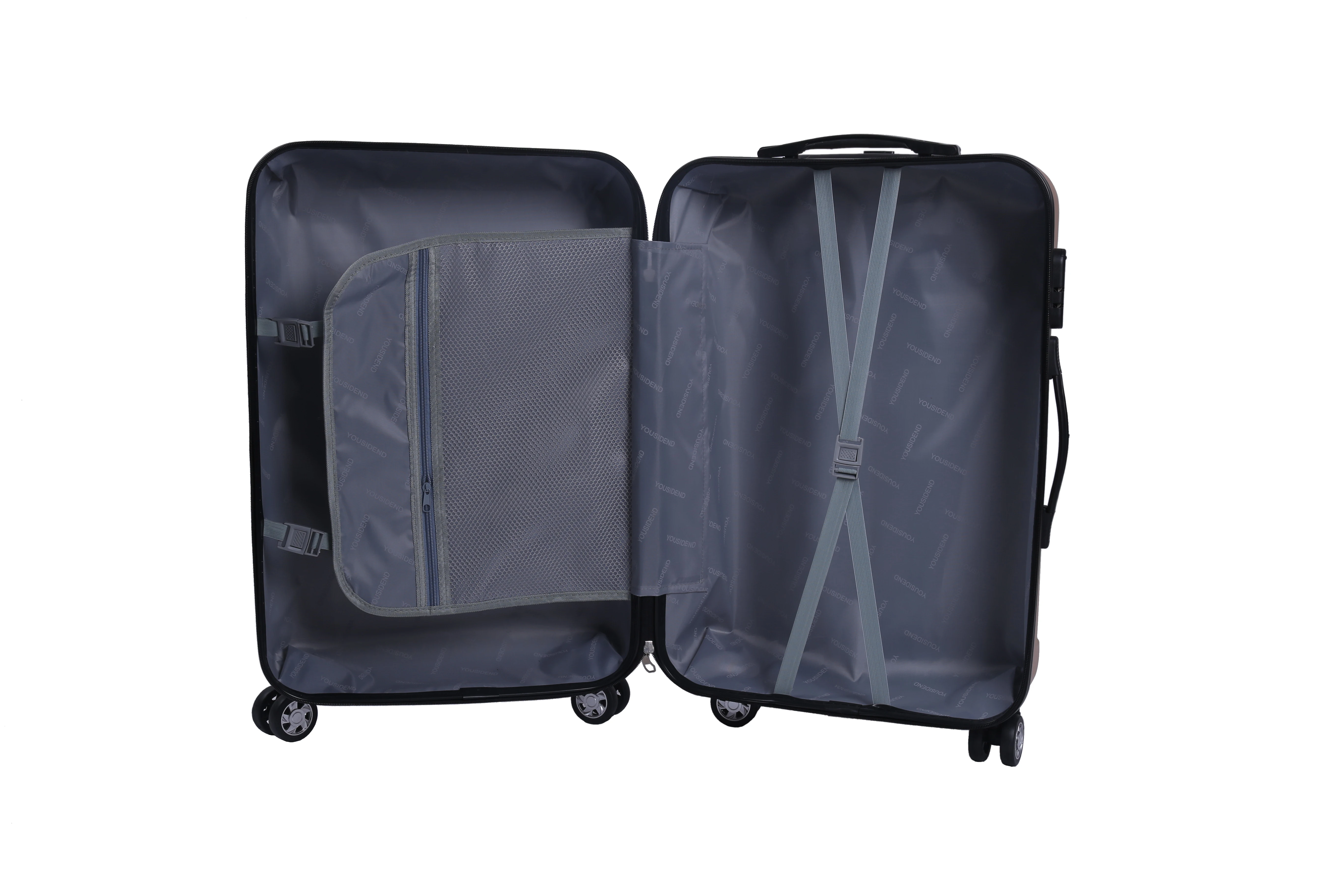 brand business ABS / PC suitcases luggage carry-on Traveling Bag Hand Trolley suitcase sets maletas de viaje