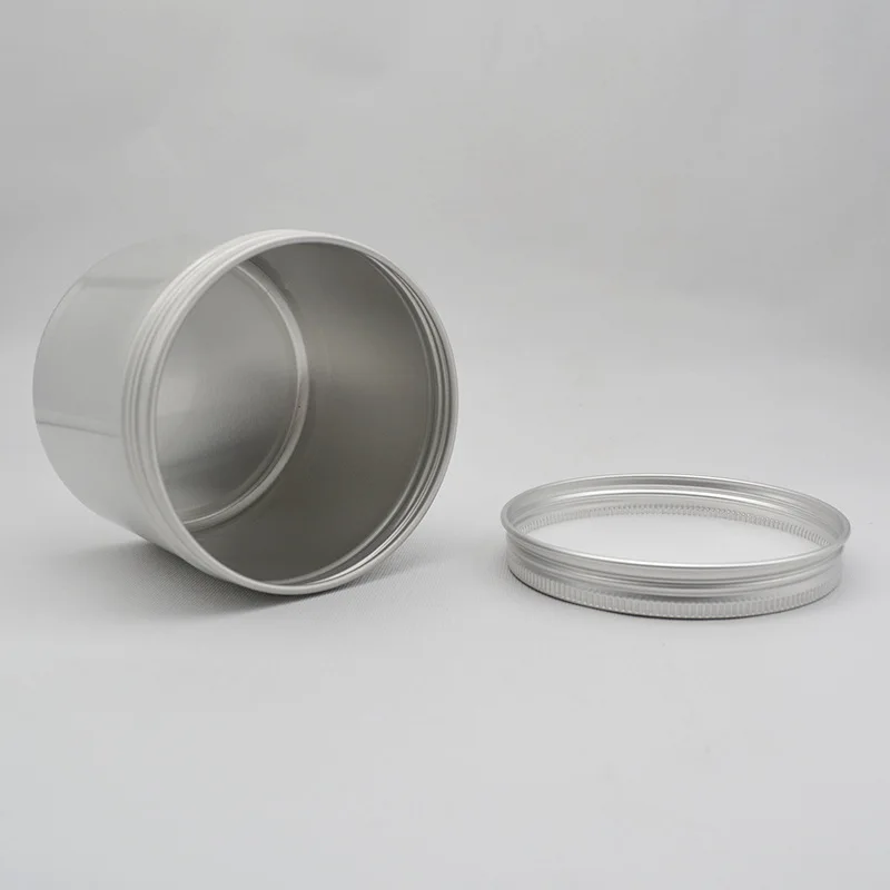 80g Hair Wax and Hair Clay Aluminium Box Round Scented Candle Tin Food Grade Threaded Small Metal Tin Box Packaging 15ml 30ml