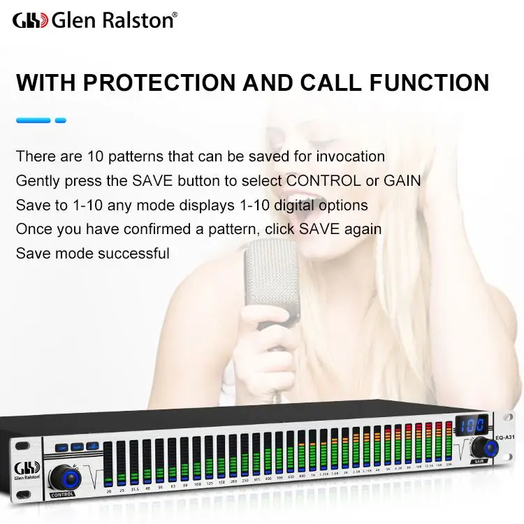 Glen Ralston EQA31 Audio Processor Fm