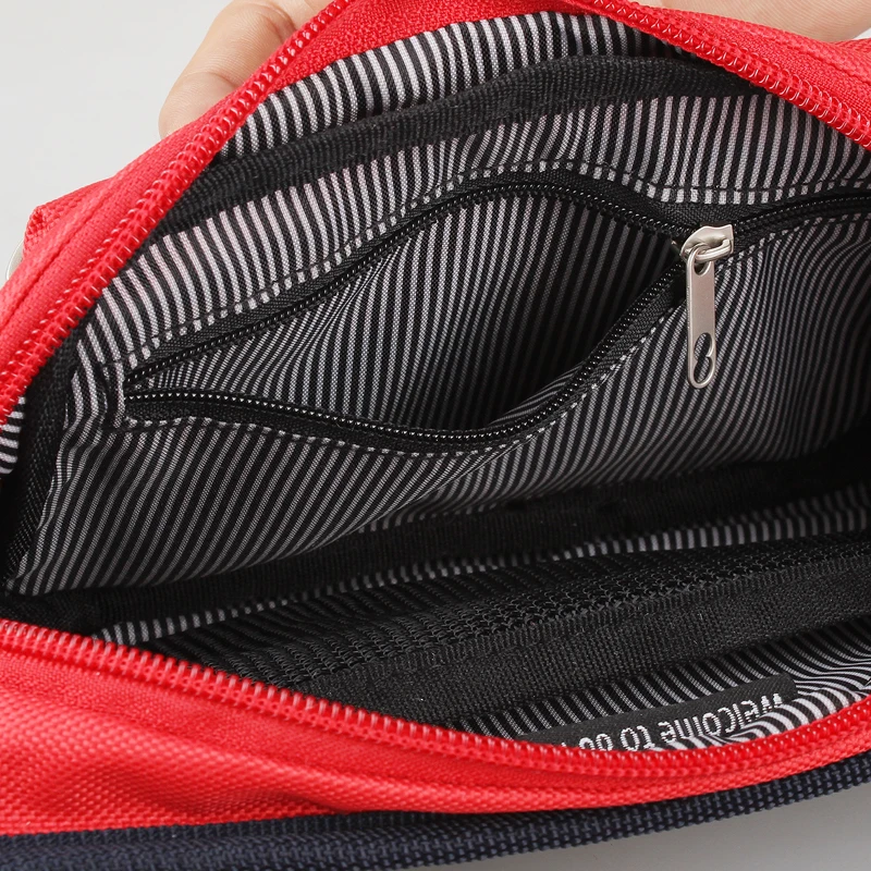 
2021 Wholesale Popular Belly Pocket Sports Running Men Black Fanny Pack 