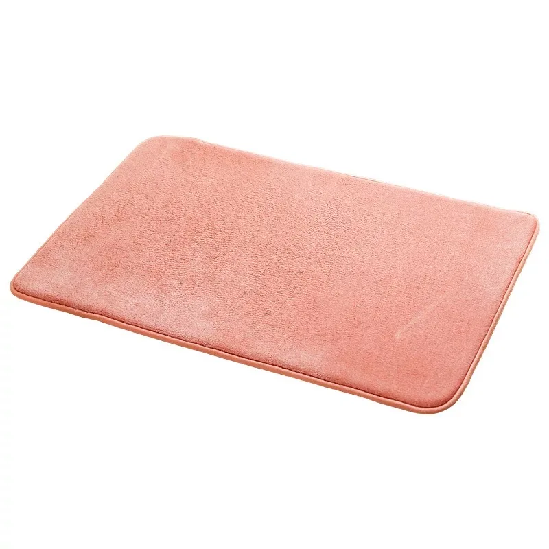 Изготовленный на заказ размер чистый цвет мягкий фланелевый ковер для детской комнаты