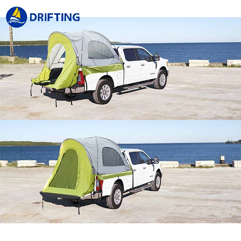 Large space light Carrying Convenient for rainy weather Pickup Portable Folding camper trailer tent