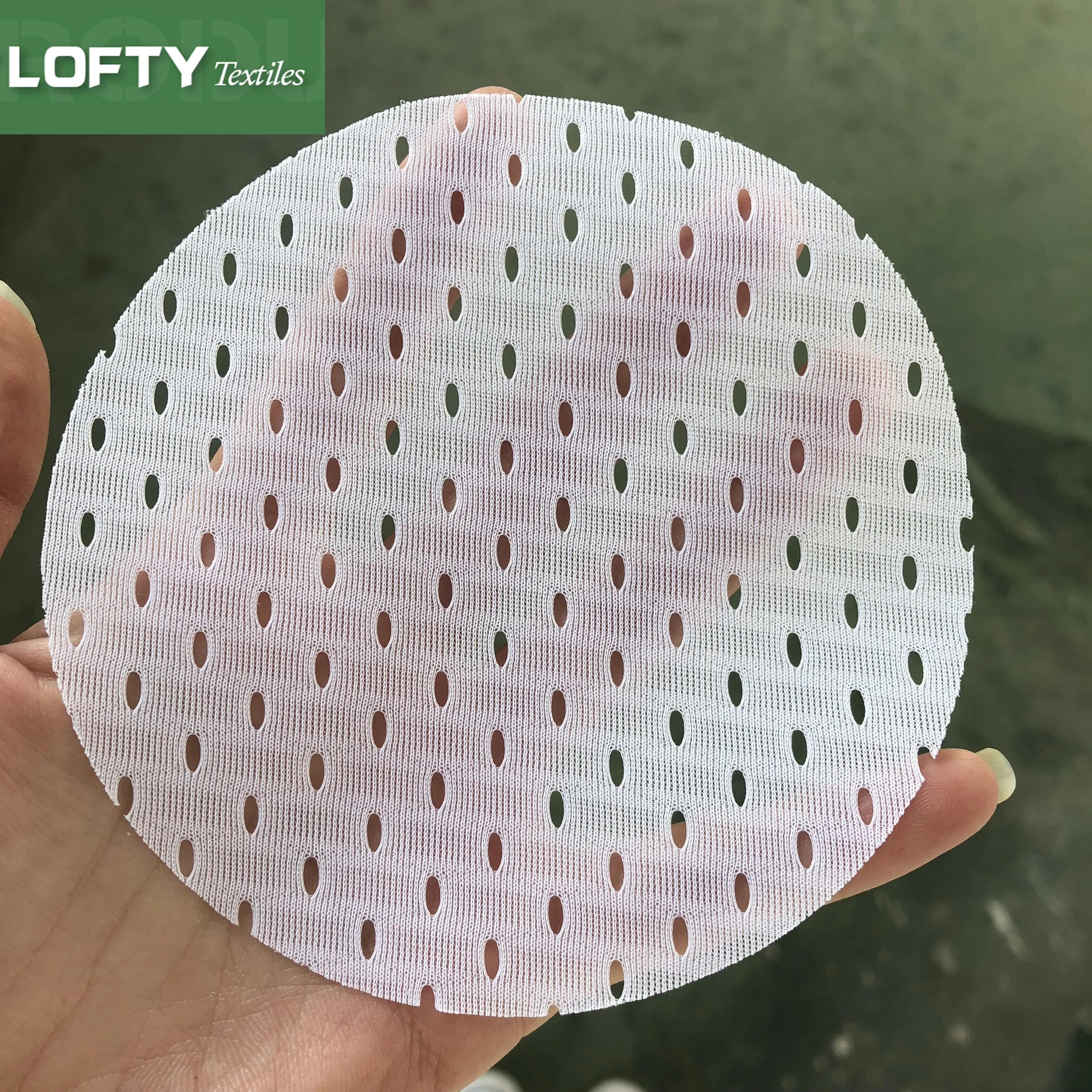 320cm Poly knitting mesh fence flag fabric sublimation direct/heat transfer printing