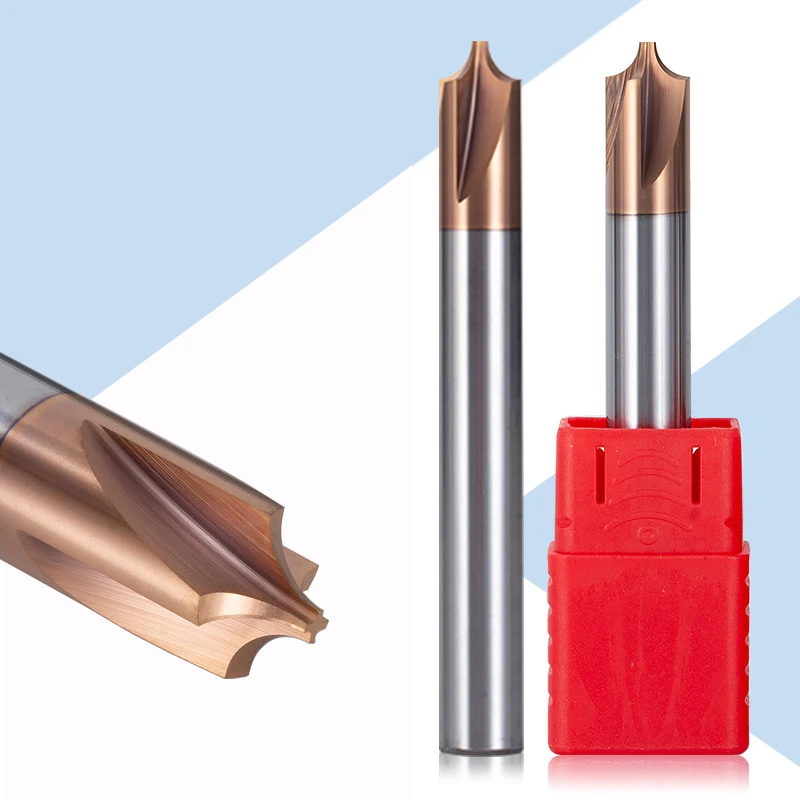 Carbide Internal R End Mill Machine Lathe Tool CNC Tungsten Steel Inner R Angle Milling Cutter