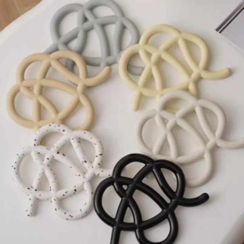 Ceramic Heat Insulating Kitchen Mat Anti Scald Dish Pot Bowl Mat Creative Decorative Design Table Use Household Sundries Product