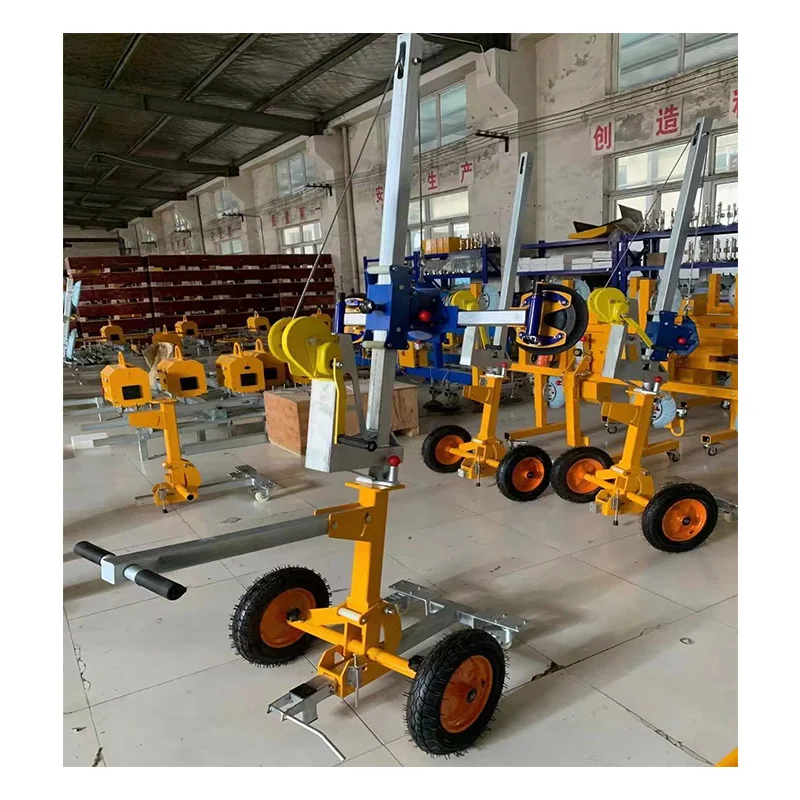 Warehouse Material Handling Equipment Movable Vacuum Lifter Glass
