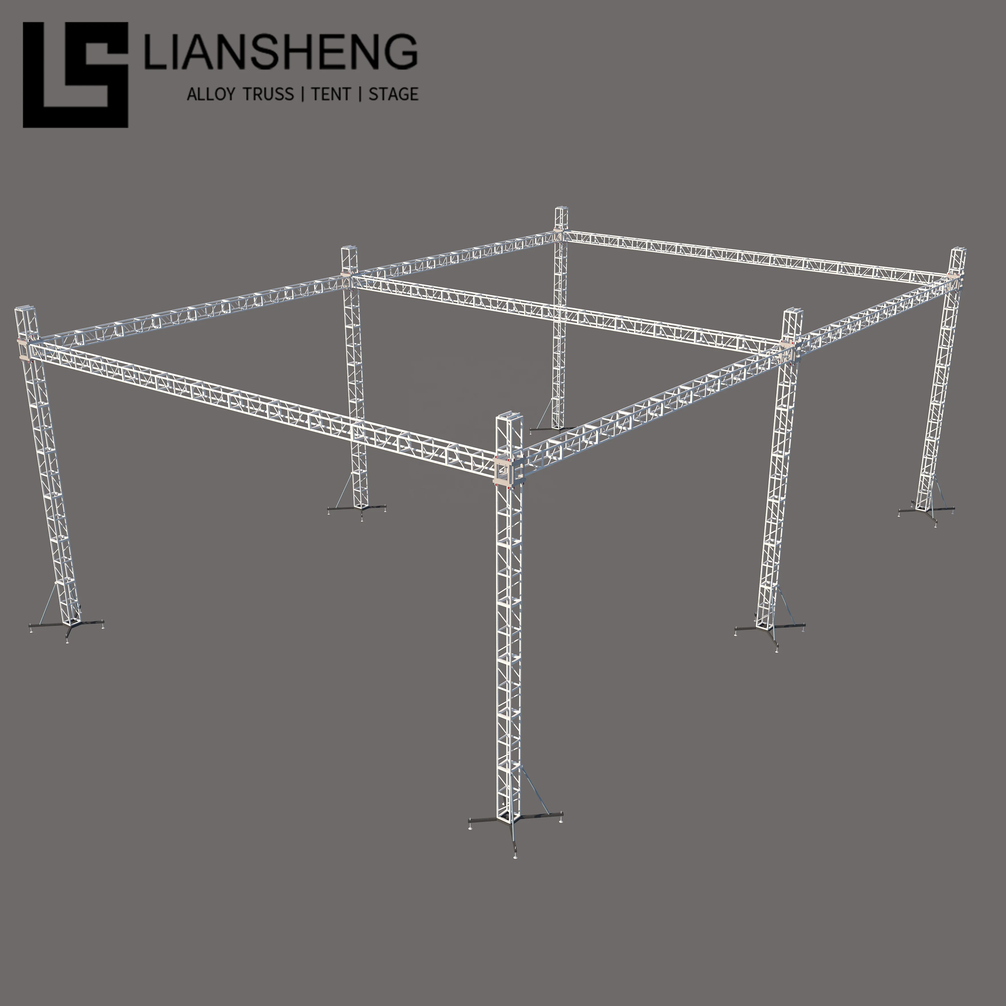 Factory price fast instailled Concert stage platform event scene lighting DJ truss Bolt Spigot Stage Truss Roof System