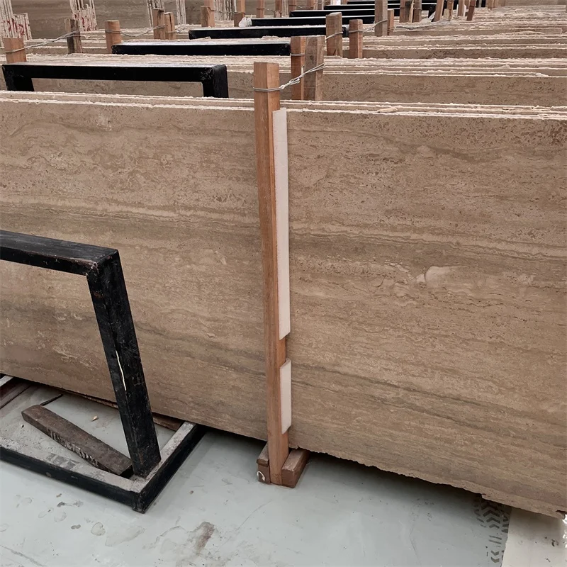 Good Price Italy Silver Grey Travertine Slab For Interior And Exterior Wall Cladding Decor