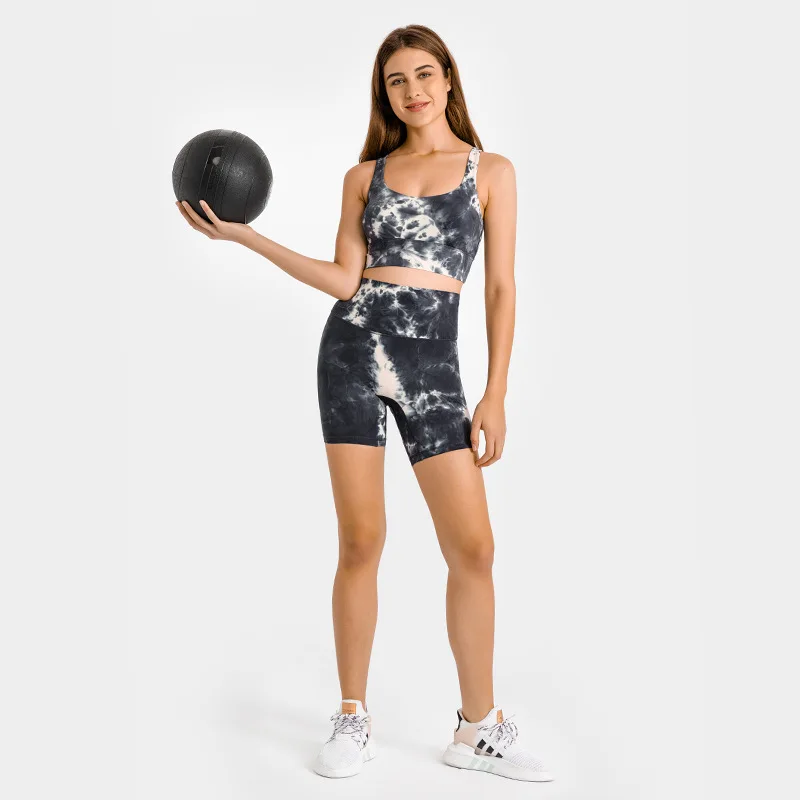Cheap Price Sports Short Naked-feel Fabric NO Front Seam Biker Stretchy Yoga Shorts Pocket Gym Workout Dance Fitness Leggings