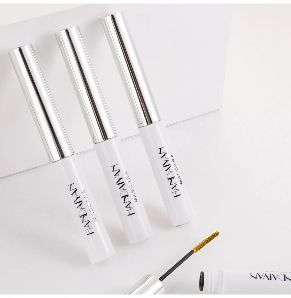 HANDAIYAN Colorful Mascara Waterproof Long-lasting Curling Liquid Lash Extensions Blue Green Red Black White Color Mascara