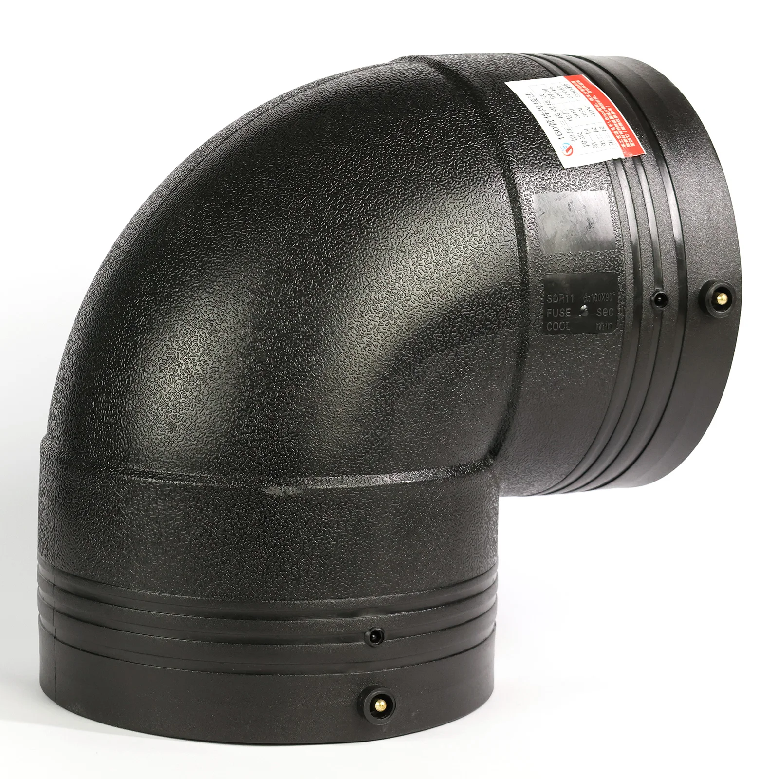 Фитинги для электрофузионных труб HDPE от производителя SDR11 SDR17 Pn10 Pn16 электрофузионная равная муфта вода и газ равный тройник
