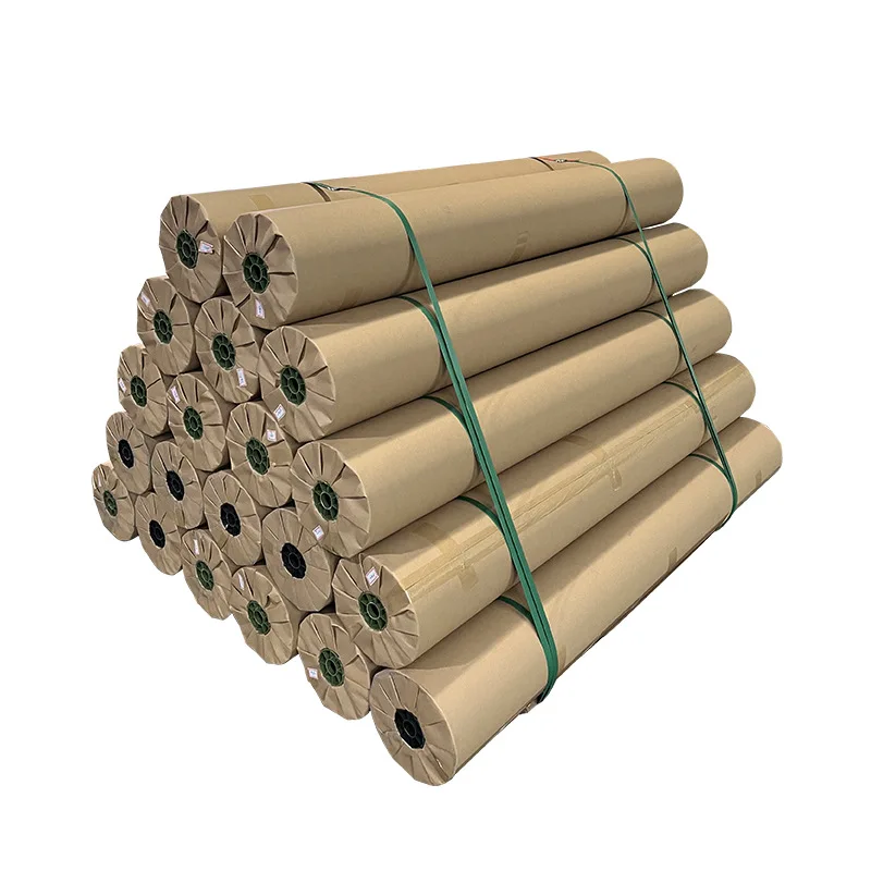 Factory wholesale sublimation paper roll 24 inches 2 inch core sublimation paper 40g jumbo roll sublimation inkjet paper rolls