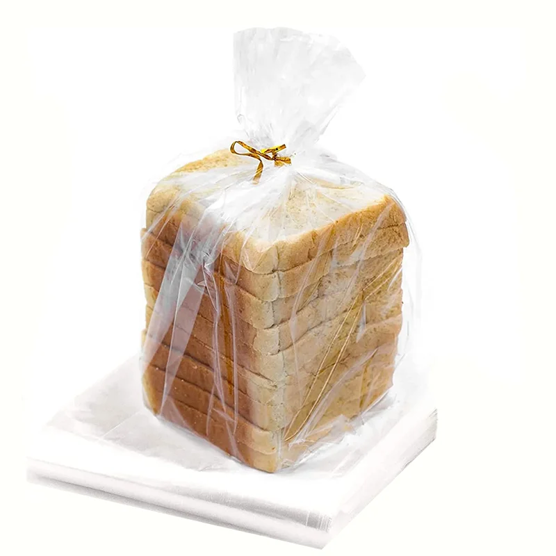 Custom Transparent OPP BOPP Cello Gusset Bags Square Bottom Heat Seal Plastic Packaging for Candy and Bakery Items