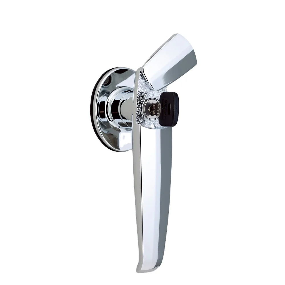Hoshimoto AB-901 L Type Waterproof Handles Swing Door Handle Lock Transformer Box Cabinet Lock