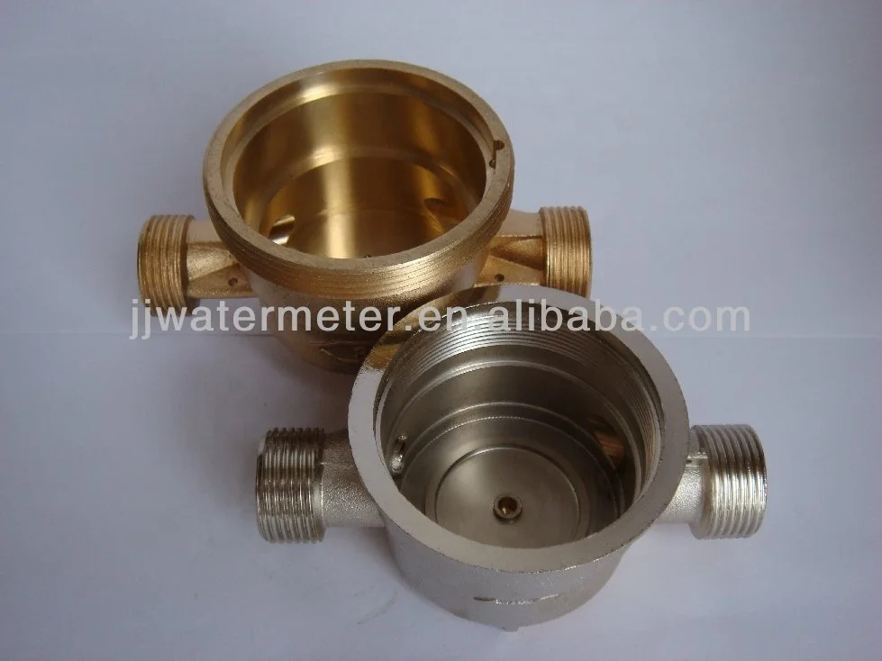 Одноструйный латунный корпус счетчик воды запасные части