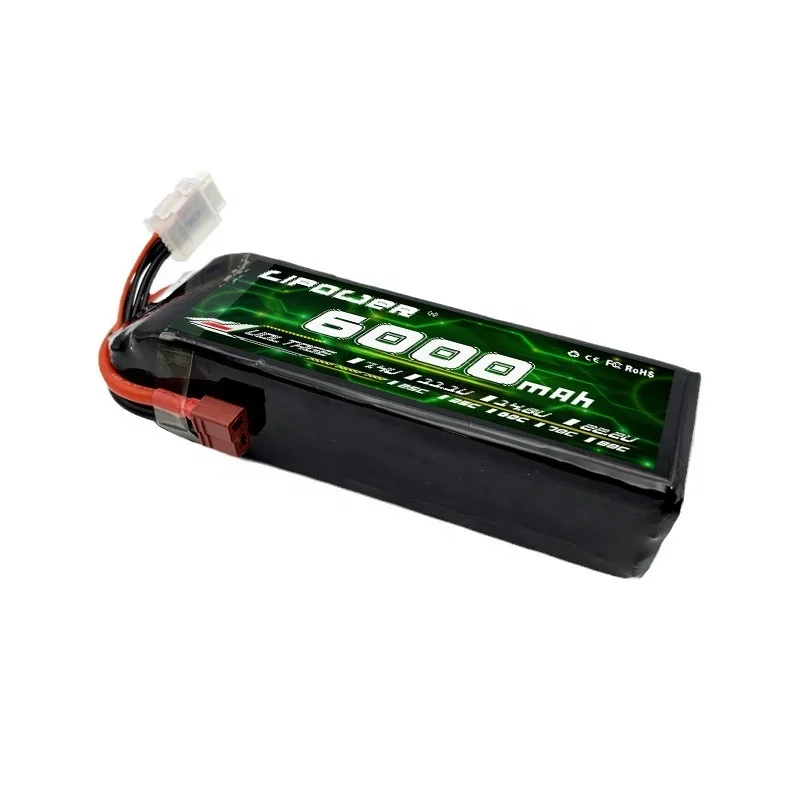В наличии Заводская оптовая продажа 6S 4S 3S 2s 6000mAh 35C rc lipo батарея для RC Дрон-самолета